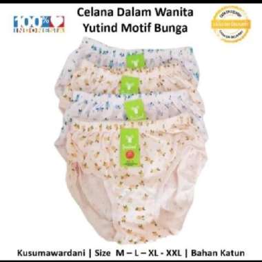 CELANA DALAM WANITA YUTIND MOTIF BUNGA/BORDIR/CD CEWEK YUTIND M