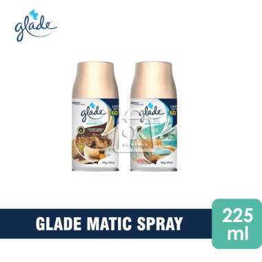 Glade Matic Spray Refiil / Pengharum Ruangan (225 ml) Oud Wood