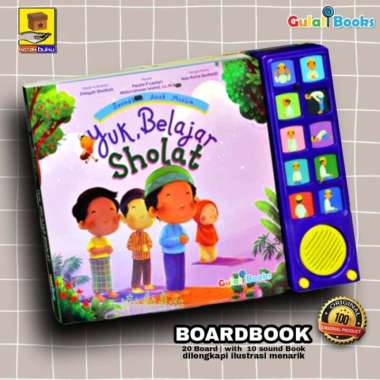Soundbook / Yuk Belajar Sholat / Boardbook Anak Islami