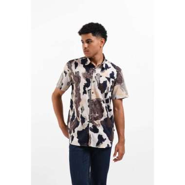 MANZONE Kemeja Pria Lengan Pendek - GYRADON S