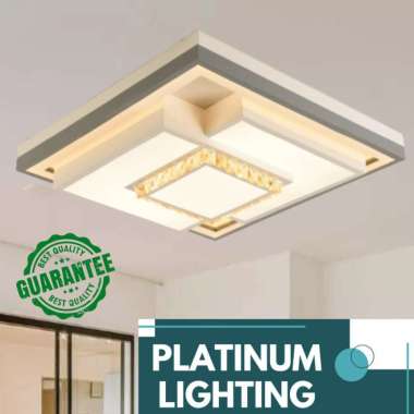 Lampu Plafon Ceiling Hias LED Kotak 3 Warna Modern Minimalis