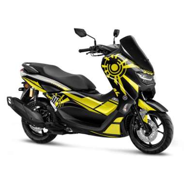 Stiker Full body Decal Motor Yamaha NMAX Old NEW - 46 Project Old Nmax Kuning