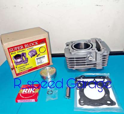 BLOK CAST IRON & FORGED PISTON BRT LEXI 125 AEROX NMAX OLD & NEW 155 VVA 62.00 PISTON MENTAH