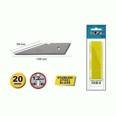 olfa ckb 2 refill cutter ckb-2 spare blade craft knife ck-2 Multicolor