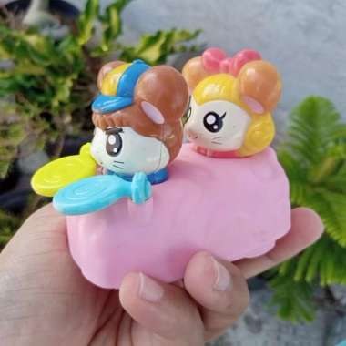 Mainan / Pajangan Figure Hamster Hamtaro Toys Bekas