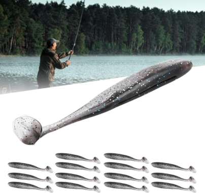 Umpan Pancing Ikan Soft Lure Silikon Silicon Casting 1Pcs