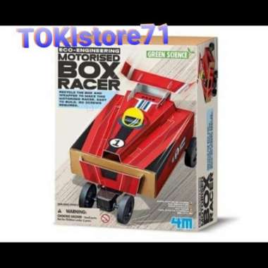 4m green science eco-engineering motorized box racer