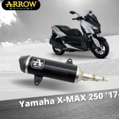 Knalpot arrow XMAX 250 slip on original exhaust YAMAHA xmax250