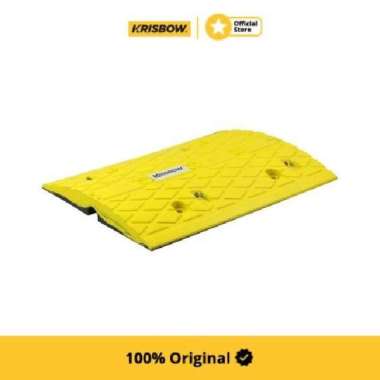 krisbow bantalan polisi tidur panel tengah - kuning