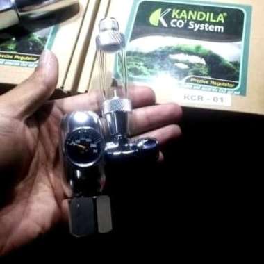 KANDILA CO2 SYSTEM PRECISE REGULATOR HORIZONTAL KCR - 01 AQUASCAPE Multicolor