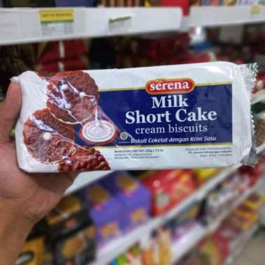 Serena Short Cake 225gr Milk