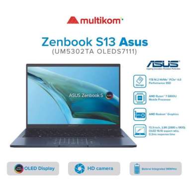 ASUS ZENBOOK S13 UM5302TA OLEDS7111 OLEDS717 R7 6800U 16GB 1TB TOUCH