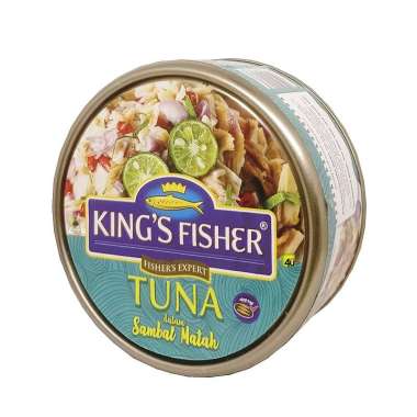 King's Fisher - TUNA Siap Saji - 1 Kaleng Kecil SAMBAL MATAH