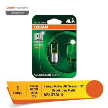 Osram Lampu Depan Motor Suzuki Address 2014-on - 62337ALS - Yellow