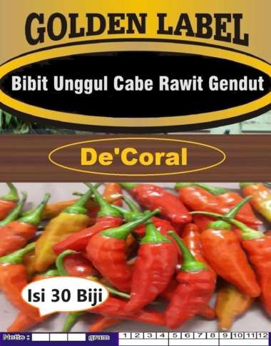 Bibit Unggul Cabe Rawit Gendut | Biji Benih Cabe Rawit Gendut