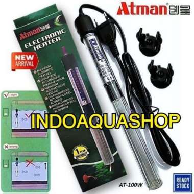 Atman Heater 100W Penghangat Air Aquarium Akuarium Electronic Heater