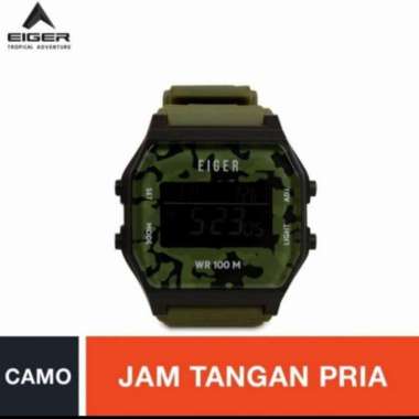 Jam Tangan Eiger Provo Digital Watch Pria Jam Outdoorsporty Original camo
