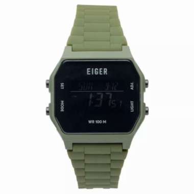 Jam Tangan Eiger Provo Digital Watch Pria Jam Outdoorsporty Original olive
