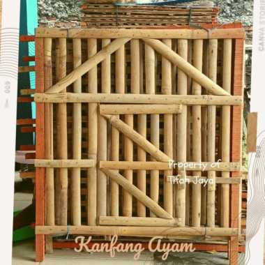 Kandang Kurungan Ayam Bangkok Bambu Kokoh