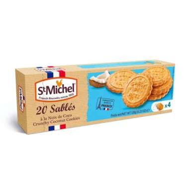 ST.MICHEL SABLE COCONUT COOKIES [120 G]
