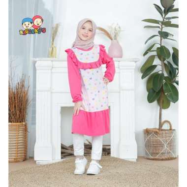 Raggakids Tunik Anak - Remaja (1-13 Tahun) HANYA TUNIK Pink L