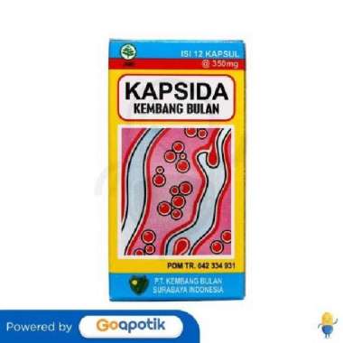 KAPSIDA BERSIH DARAH KEMBANG BULAN BOX 12 KAPSUL