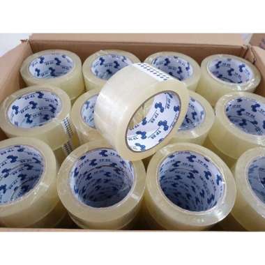 Lakban TP88 Bening Dan Cokelat 48m X 72/ 90/ 100 yard--1roll bening 48X100yard