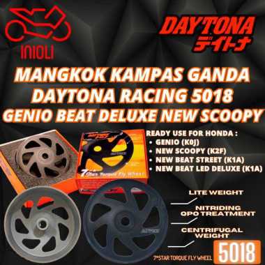 MANGKOK KAMPAS GANDA DAYTONA RACING GENIO NEW BEAT DELUXE NEW SCOOPY NEW BEAT STREET 2020 2021 BEAT 