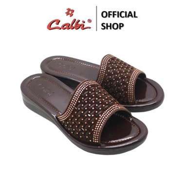 Calbi Sandal Sandal Flats Wanita - RAX 1809 38 Cokelat