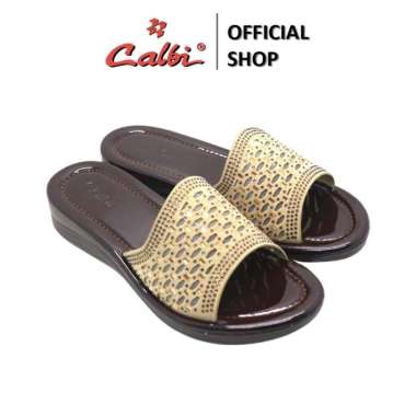 Calbi Sandal Sandal Flats Wanita - RAX 1809 38 Krem