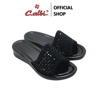 Calbi Sandal Sandal Flats Wanita - RAX 1809 38 Hitam