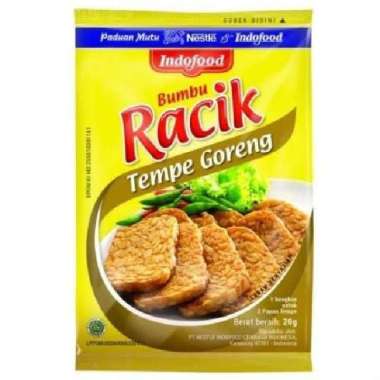 Indofood bumbu racik ayam goreng / tempe / ikan / SOP / Lodeh / Asem Tempe goreng 20