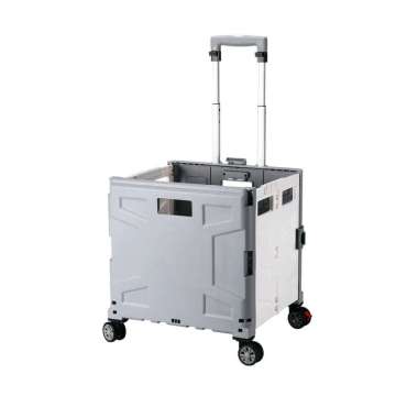 IUIGA - Collapsible Shopping Trolley || Keranjang Belanja Grey
