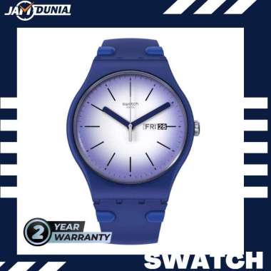 JAM TANGAN SWATCH - JAM SWATCH ORIGINAL SUON716 SWATCH SUON 716 VIOLET VERBENA JAM TANGAN PRIA JAM T