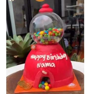 Pillow Cake Candy Jar