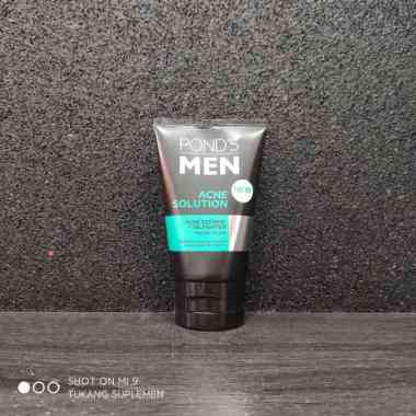 Cuci Muka Face Wash Pond's Ponds Pond s Men 100ml 100 ml 100gr 100 gr Acne Solution