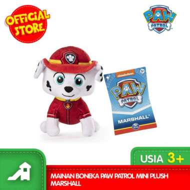 Mainan Boneka Paw Patrol Mini Plush Marshall