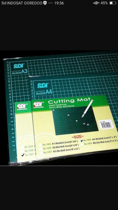 cutting mat a4 sdi murah Multicolor