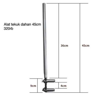 alat tekuk dahan bonsai 45cm peralatan rawat bonsai Multicolor