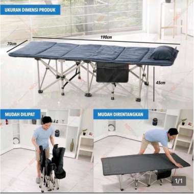 kapri folding bed kasur lipat camping kasur /rumah sakit /kasur tamu