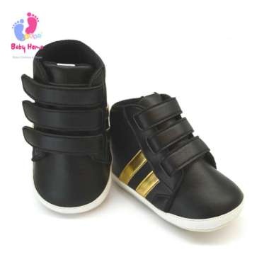 Sepatu Bayi Prewalker Baby Shoes Freddie the Frog Jordan Black Size 4