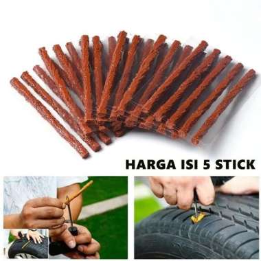 ISI ULANG ALAT TAMBAL BAN CACING KARET TUBELESS LEM TAMBAL BAN