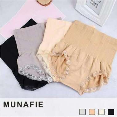Munafie Slimming Pants Celana Dalam Wanita Korset Pengecil Perut