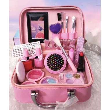 children pretend plays make up kit set mainan make up anak asli Multicolor