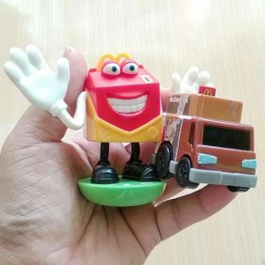 Paket 2 Mainan / Pajangan Patung Figure McD Happy Meal Toys Bekas 02