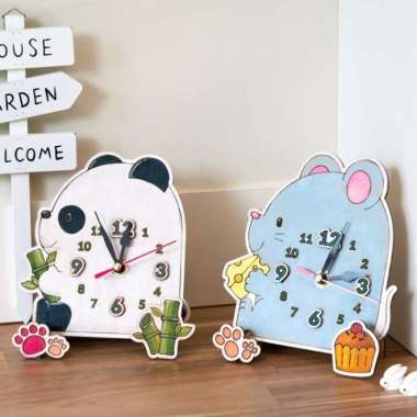 diy clock membuat jam sendiri prakarya anak