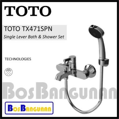 Kran Shower Set TOTO TX471SPN / Keran Shower Set Panas Dingin TOTO