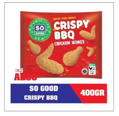 So good crispy bbq chicken wings 400gr