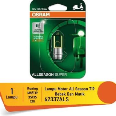 Osram Lampu Depan Motor Suzuki Skywave 2007-2011 - 62337ALS - Yellow