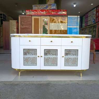 bufet tempat tv / lemari bufet tv modern / lemari minimalis modern